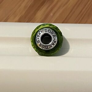 Pandora Green Murano Bead